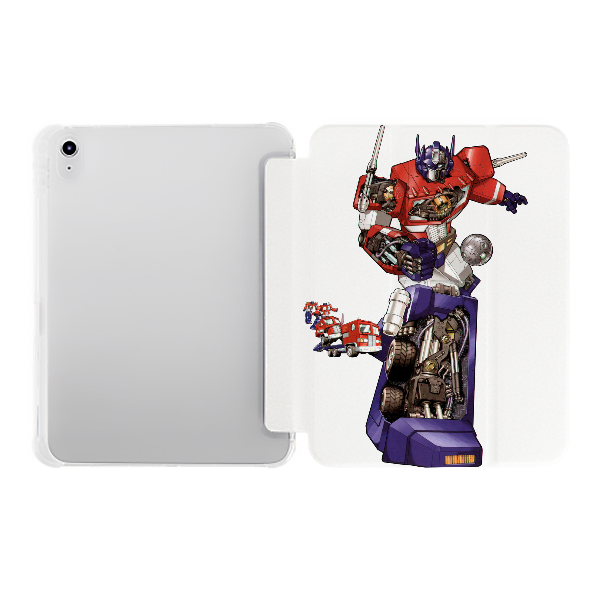 （画像用）  IPad ケース ペン収納付き 三つ折りスタンド PUレザー×シリコン 対応機種9.5/10.5/10.9インチ